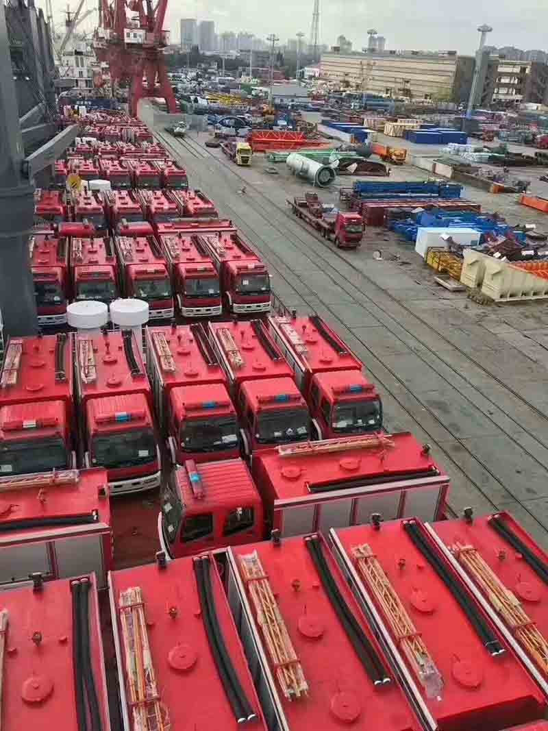 易倍·(中国)体育EMC消防车出口项目案例展示
